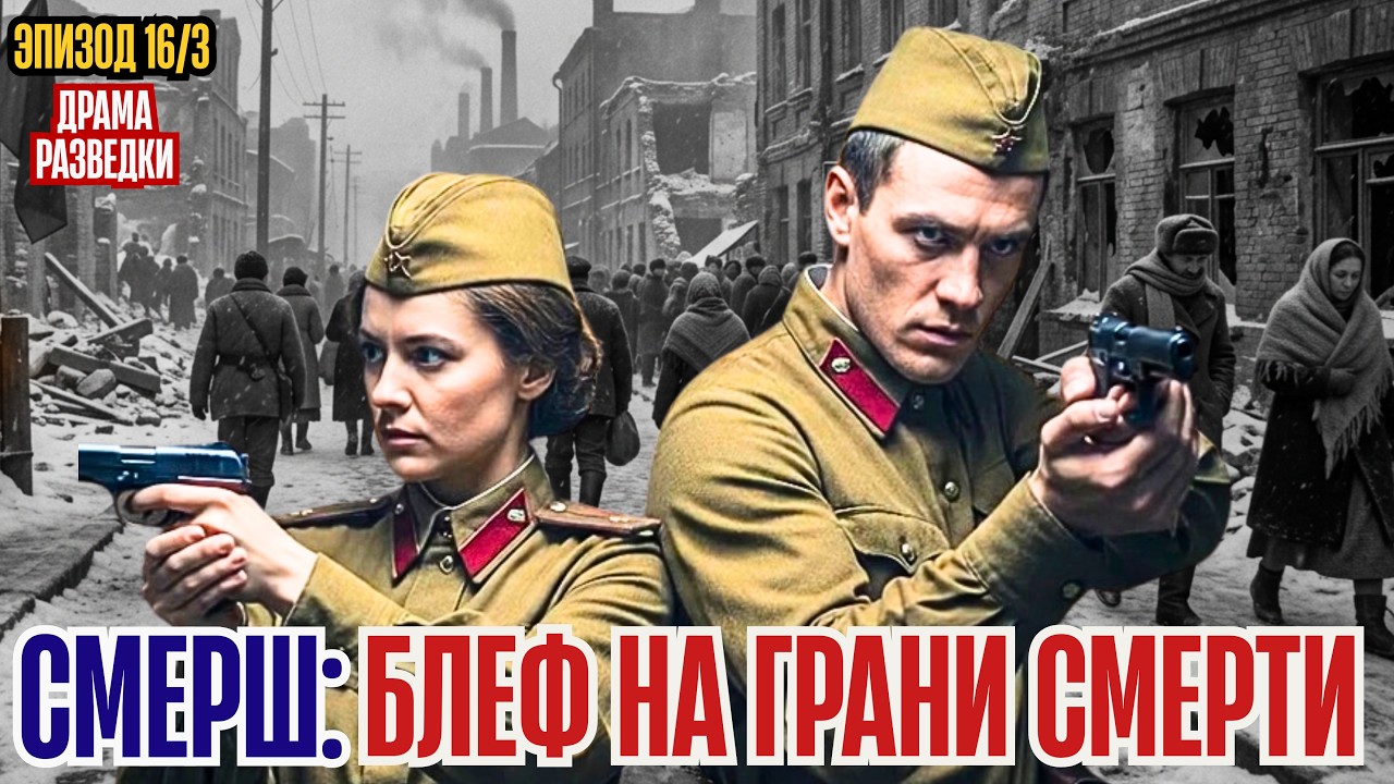 ТРОЯНСКАЯ ЗИМА: Страшная Тайна Разведки/  СМЕРШ: Драма Разведки /Эпизод /16/03/