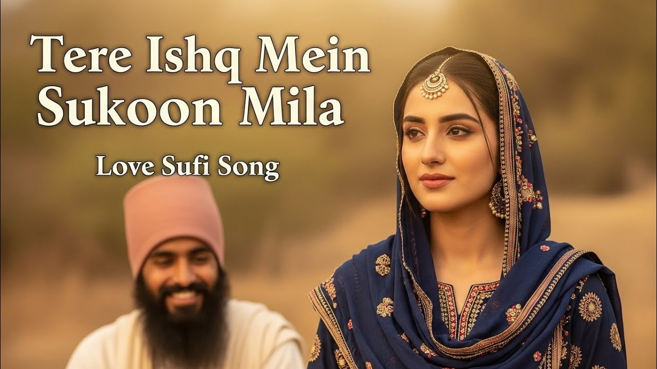 Tere Ishq Mein Sukoon Mila | Love Sufi Song | Heart Touching Sufi Romantic
