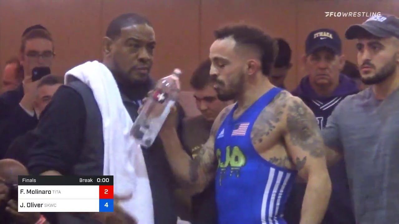 Things Get HEATED! Jordan Oliver vs. Frank Molinaro. 2019 Bill Farrell 65kg Finals.