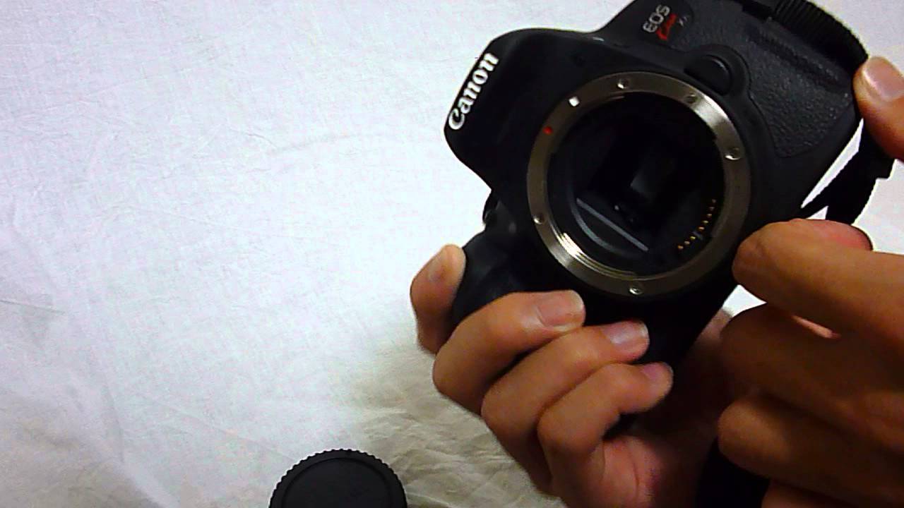 Canon EOS KISS X7i 700D シャッター音 shutter sound