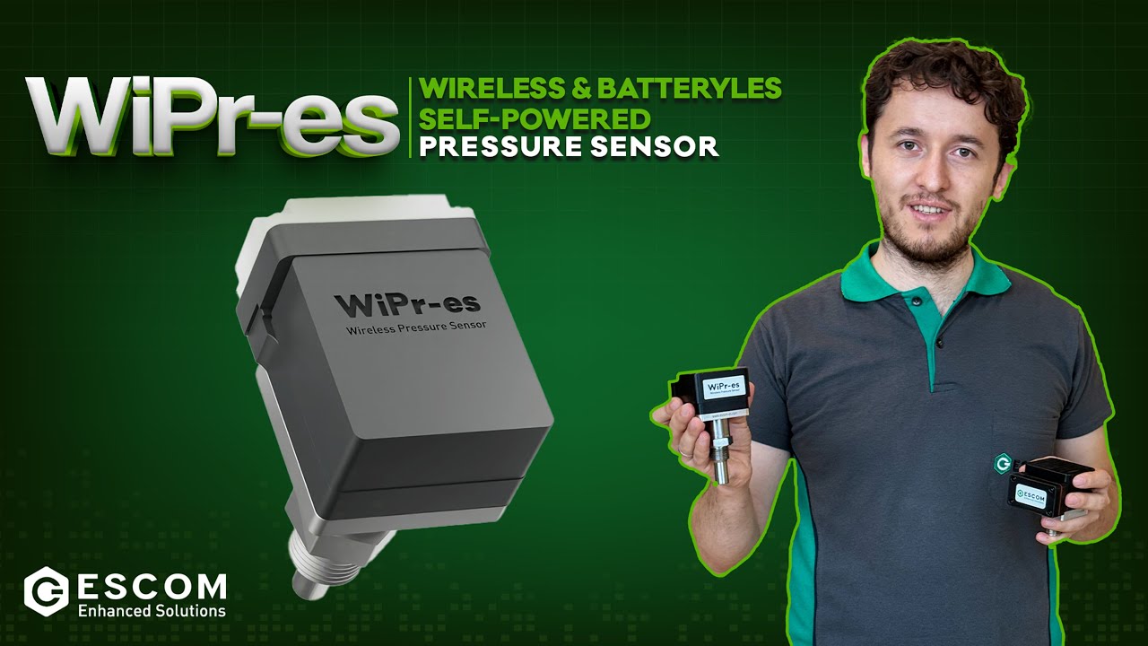 ESCOM-ES WiPr-es Product Introduction  | Wireless Pressure Sensor I Kablosuz Basın&ccedil; Sens&ouml;r&uuml;