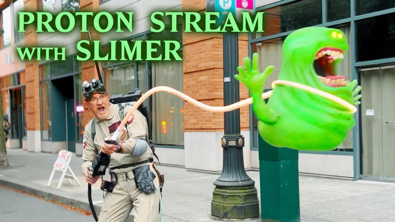 Proton Stream with Slimer