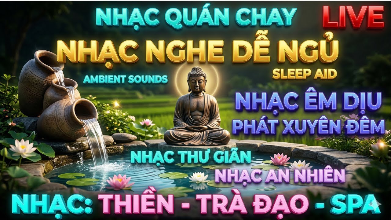 🔴 Xóa Tan Mệt Mỏi Với Nhạc Không Lời Thư Giãn Đầu Óc (Nghe Là Ngủ) | NHẠC AI VIỆT - 1980