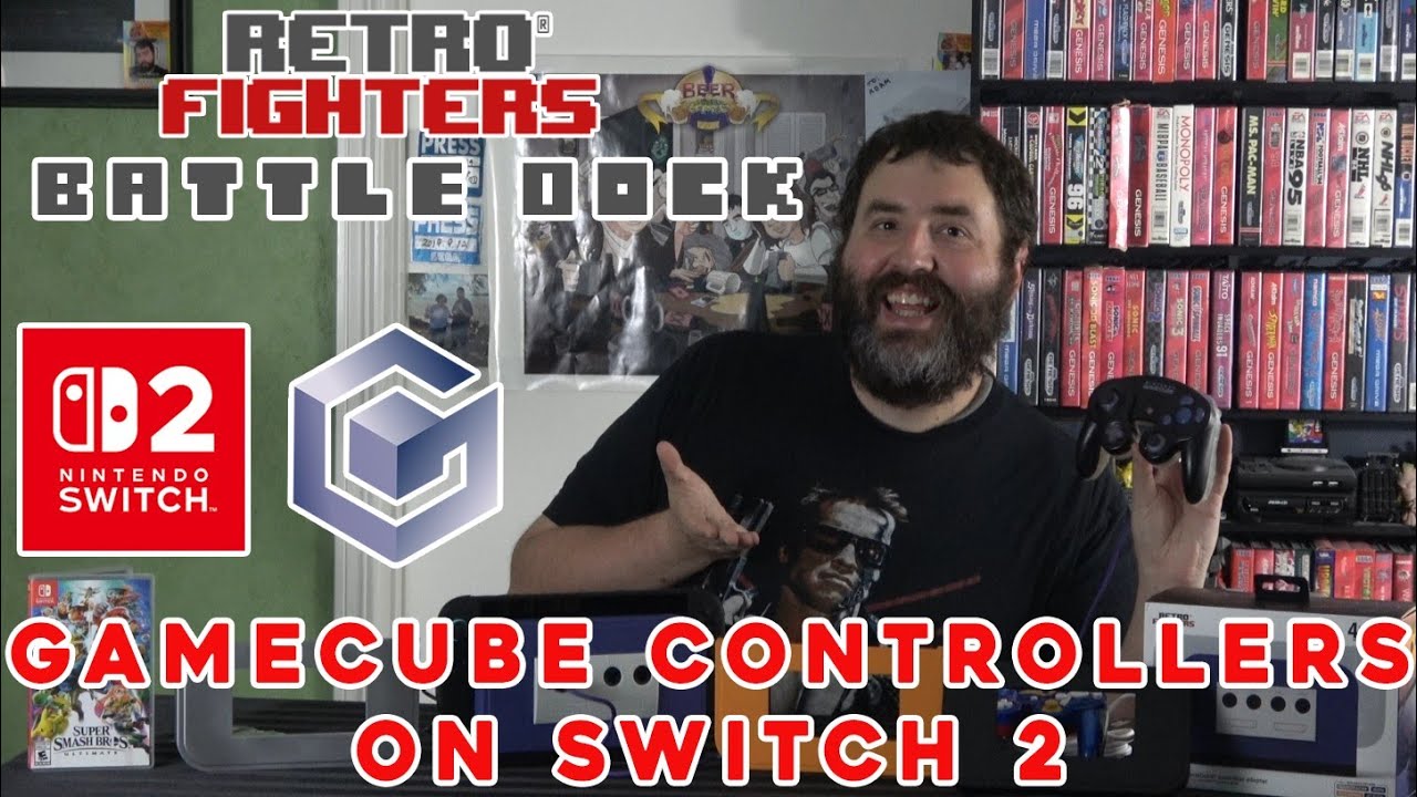 Retro Fighters Battle Dock &mdash; док-станция с поддержкой контроллеров GameCube для Switch &mdash; Адам Кор...