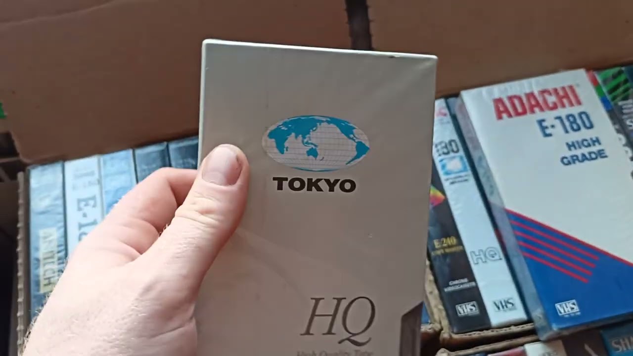 Фирменные VHS кассеты 