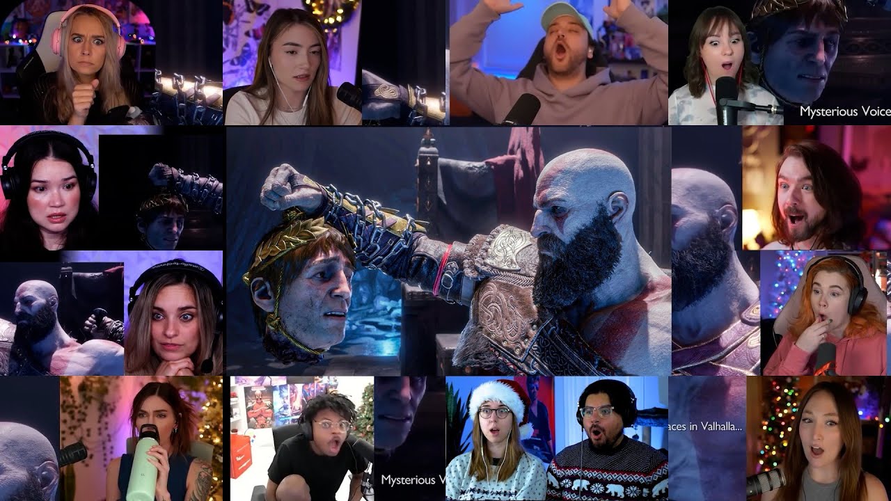 God of War Ragnarok Valhalla Reaction Mashup | Kratos Meets Helios | Part-21