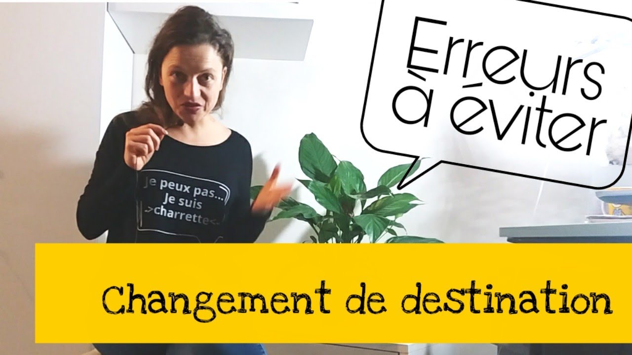 Changement de destination d'un local ou d'une construction [Les erreurs à éviter]