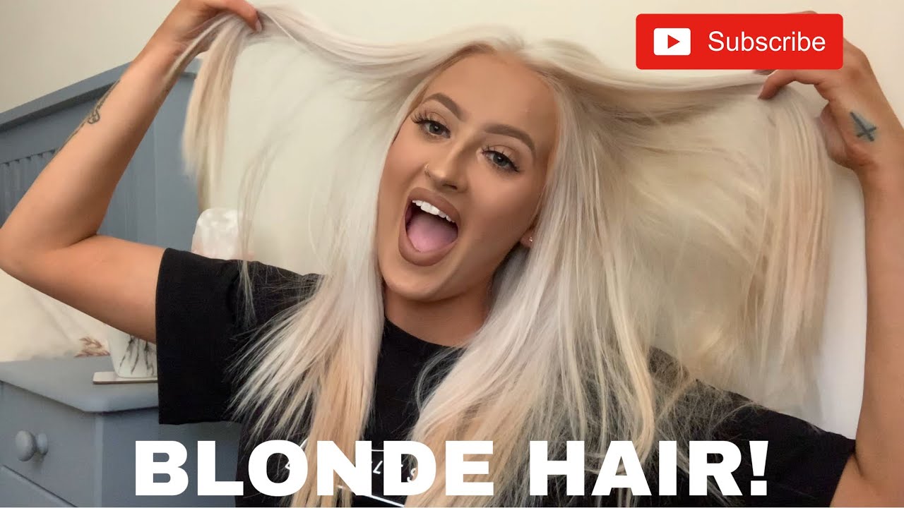 How I Went Completely Blonde At Home Insane Results!