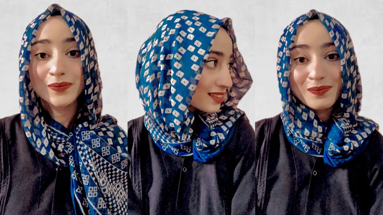 Hijab Tutorial With Dupatta | Easy and Stylish Hijab Style 2024 | Hira Noor