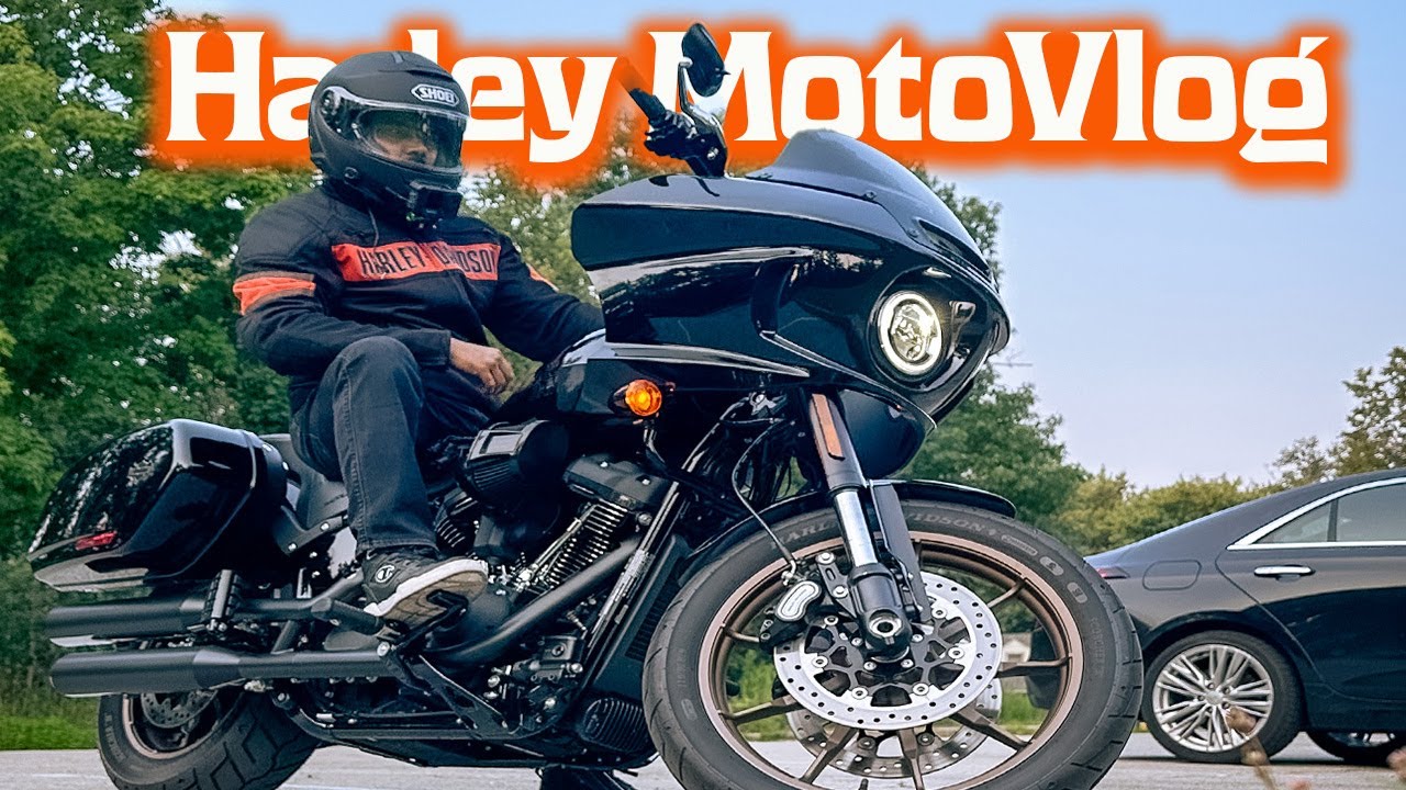 "Indian in America" MotoVlogging on Harley Davidson