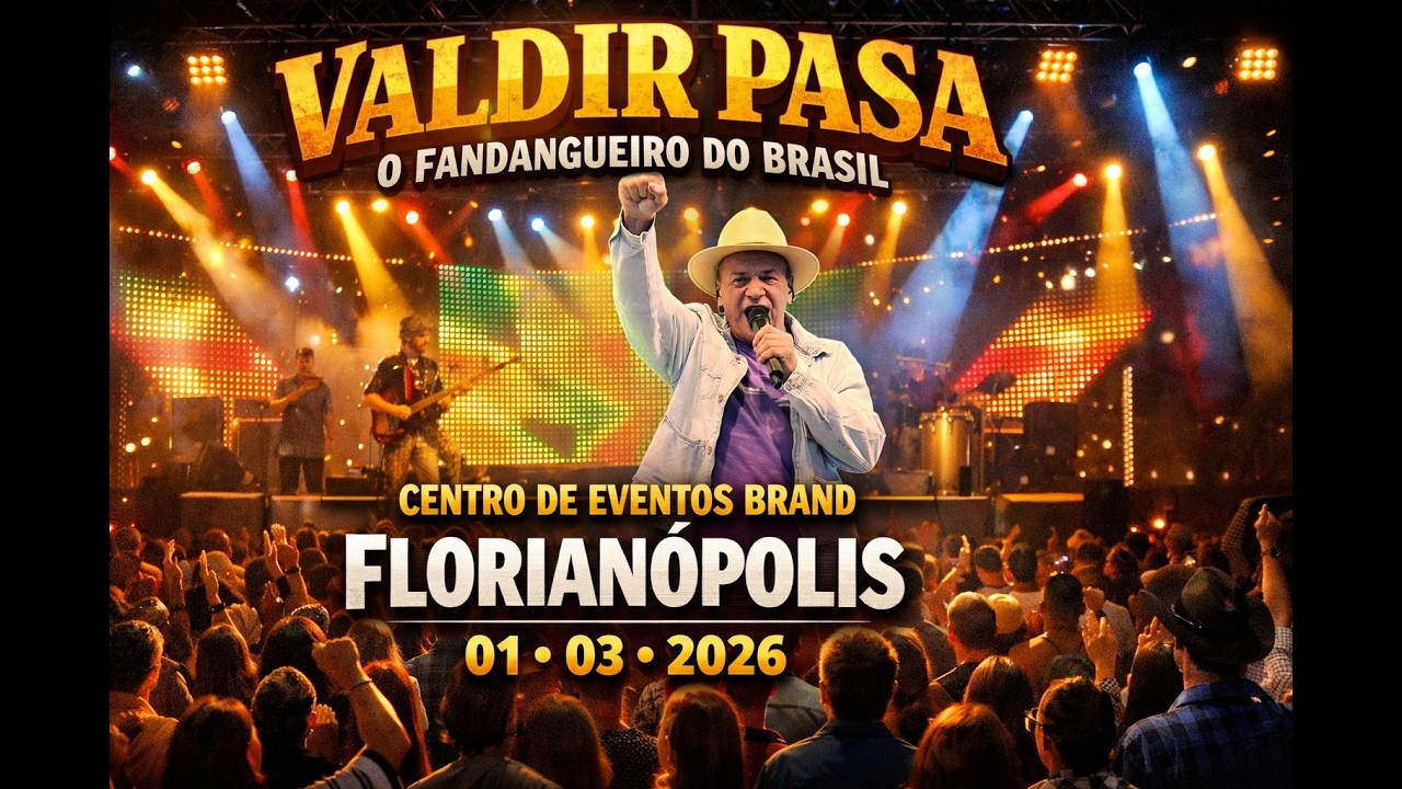 Valdir Pasa - Florianopolis 01-03-2026 Centro de eventos Brand