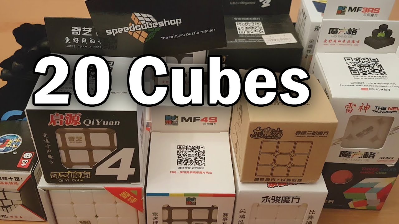 $350 SPEEDCUBE UNBOXING | 20 CUBES!!