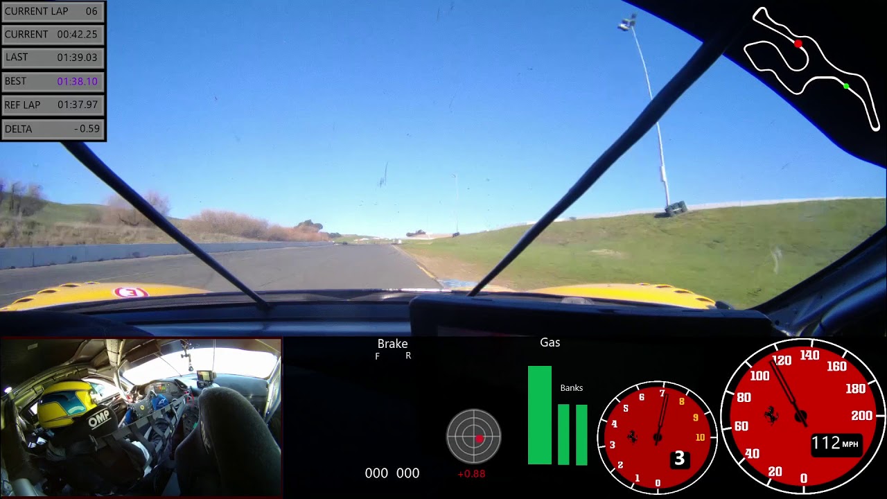 Sonoma Raceway onboard 1:37