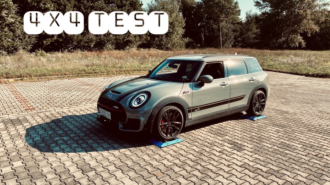 Mini Clubman JCW ALL4 4x4 TEST on Rollers - CarCaine