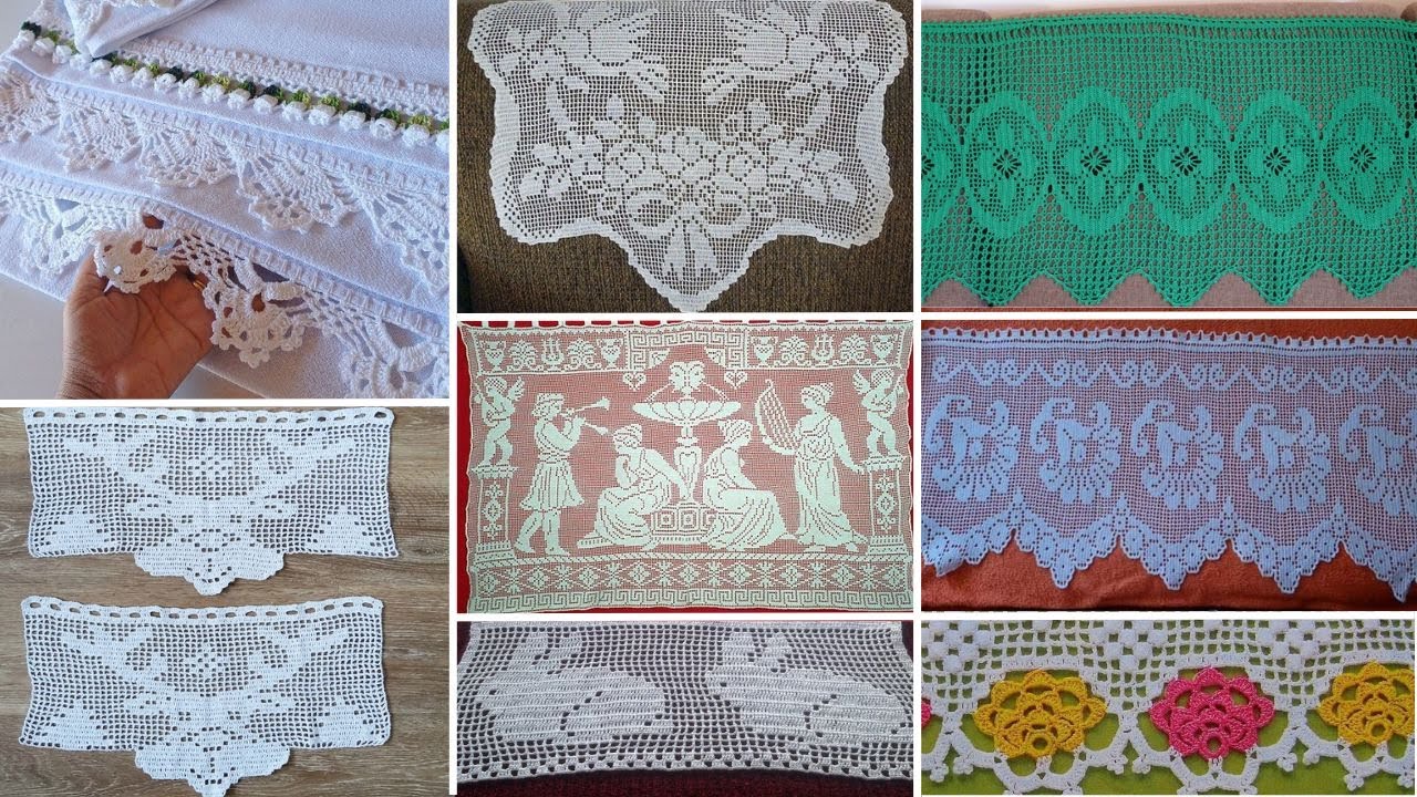 Fabulous! Crochet Unique Lace Patterns/Crochet Edge Patterns #lacesample #viral #trending #beauty