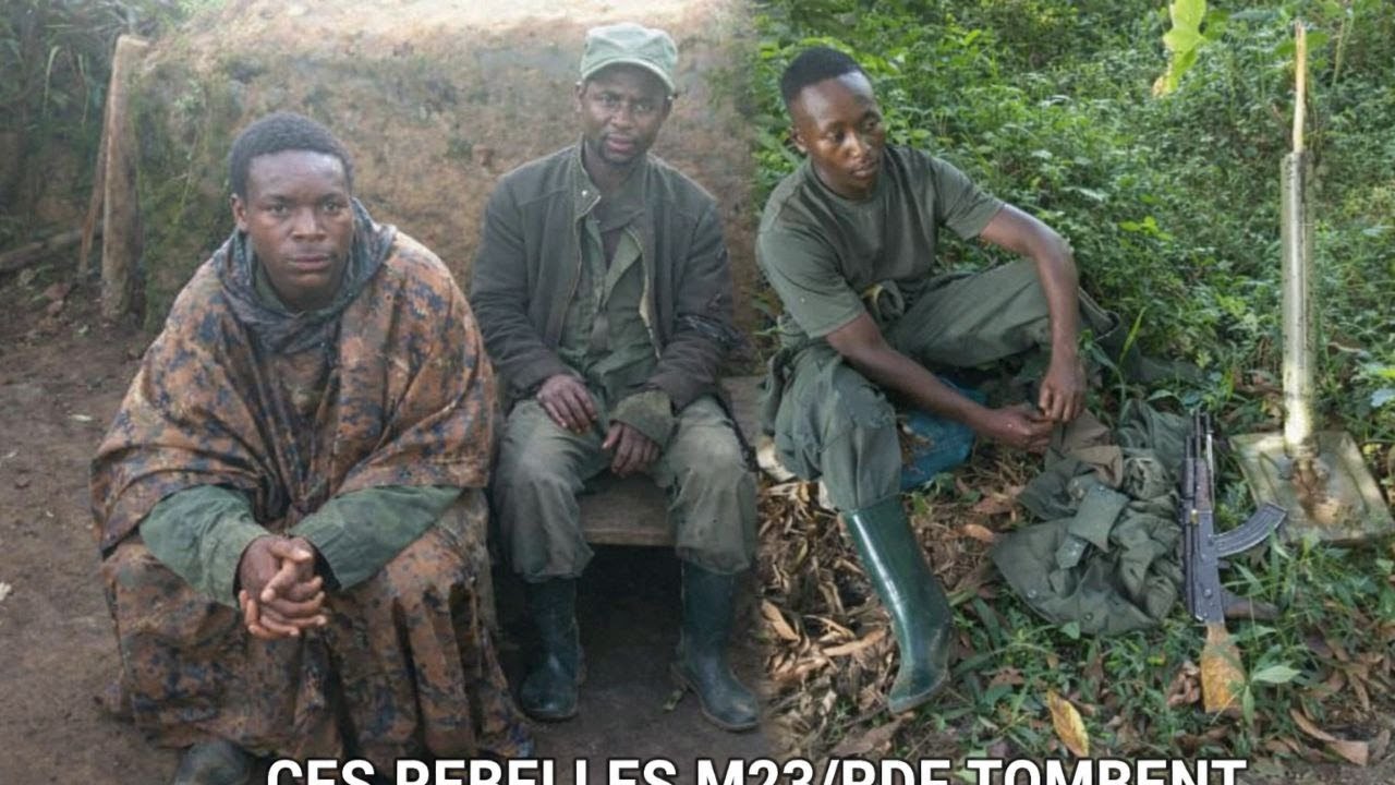 URGENT : TROIS REBELLES M23/RDF CAPTURÉS PAR LES WAZALENDO À KATASOMWA, KALEHE CE 15 MARS