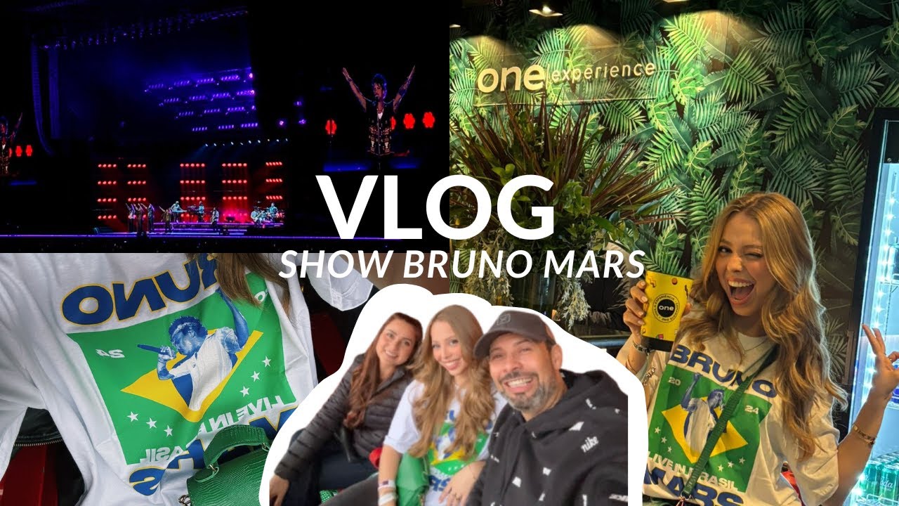VLOG SHOW BRUNO MARS SÃO PAULO | 05.10.2024