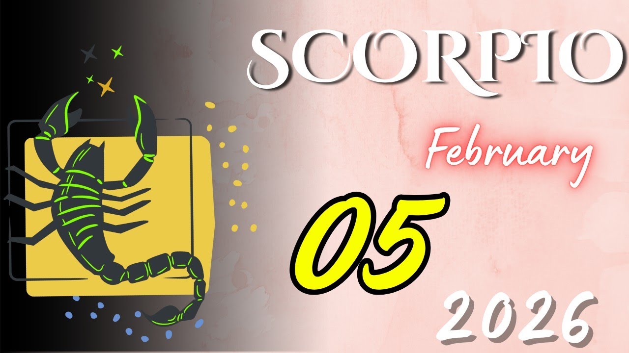 SCORPIO ♏😲  : The Moon Sits In A Sensitive Spot For You 🎁 February 05 2026