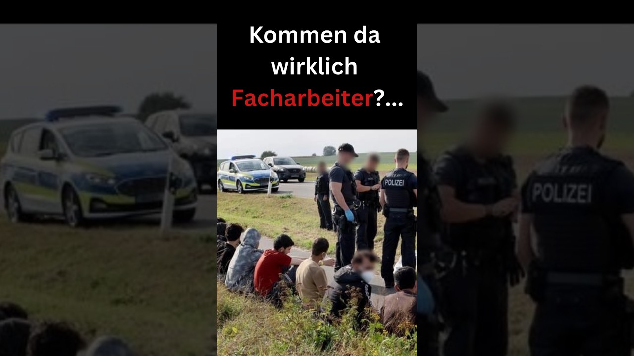 Kommen wirklich Facharbeiter zu uns? #politik #news #afd #deutschland #migration
