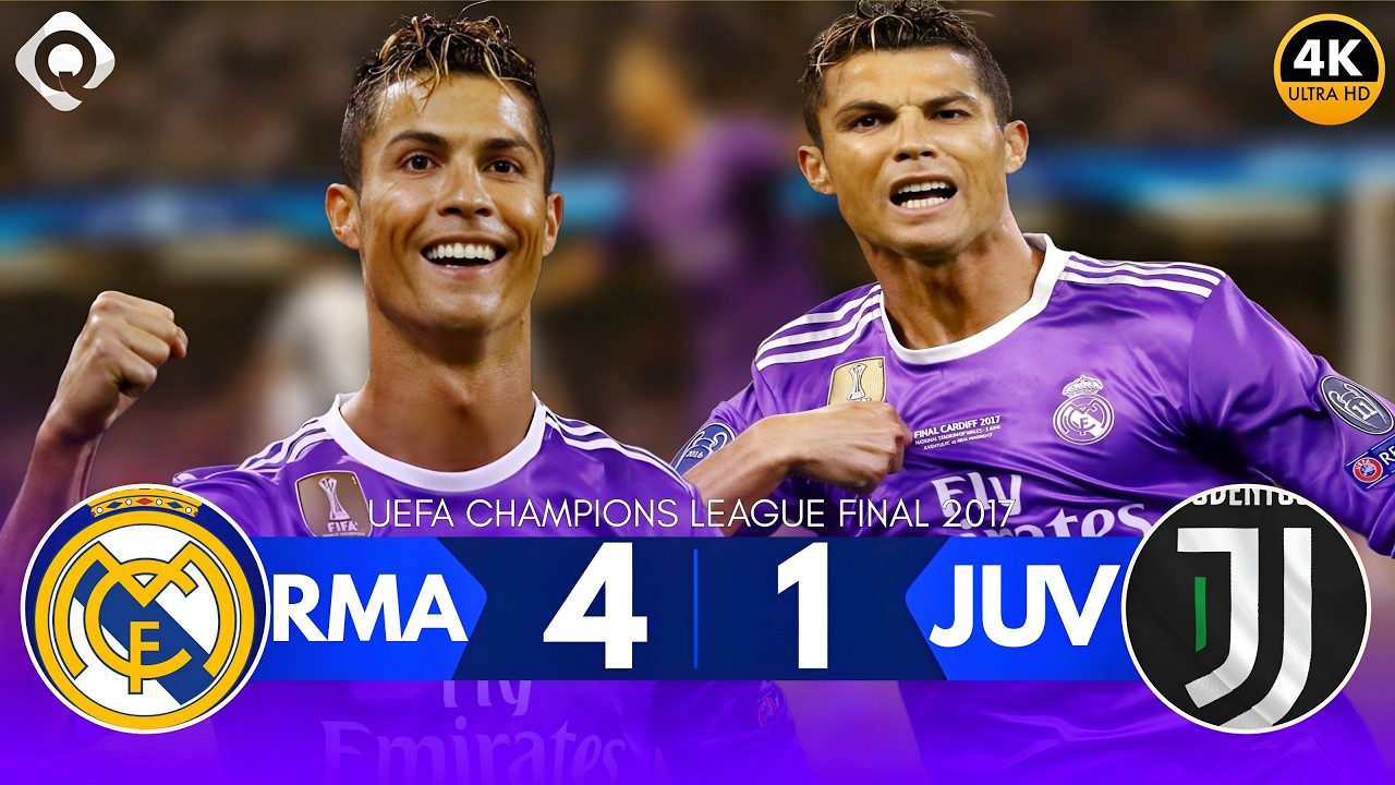 NO ONE Can Stop Cristiano Ronaldo - Real Madrid vs Juventus UCL Final 4-1