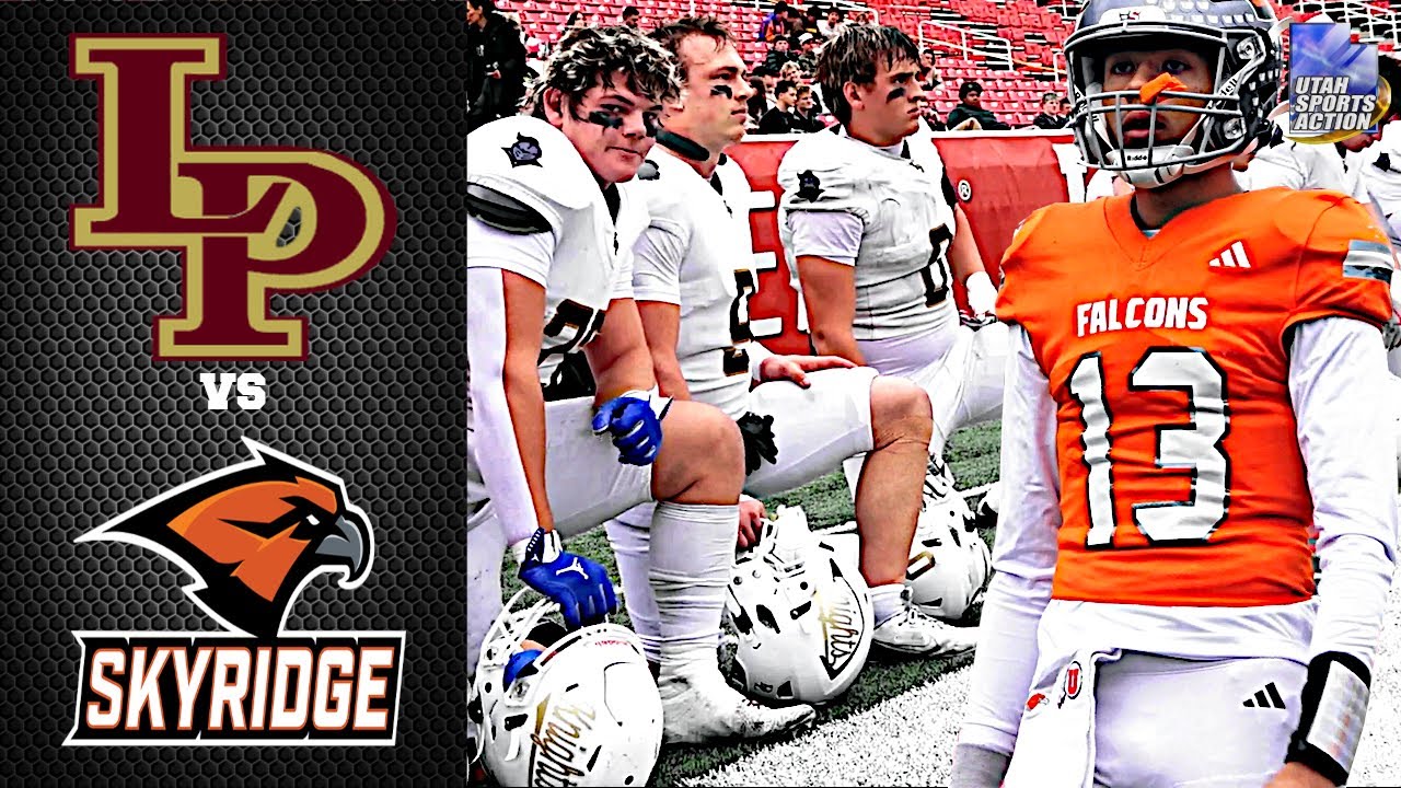 Utah High School Football Playoffs: Lone Peak Knights vs Skyridge Falcons Highlights 2025