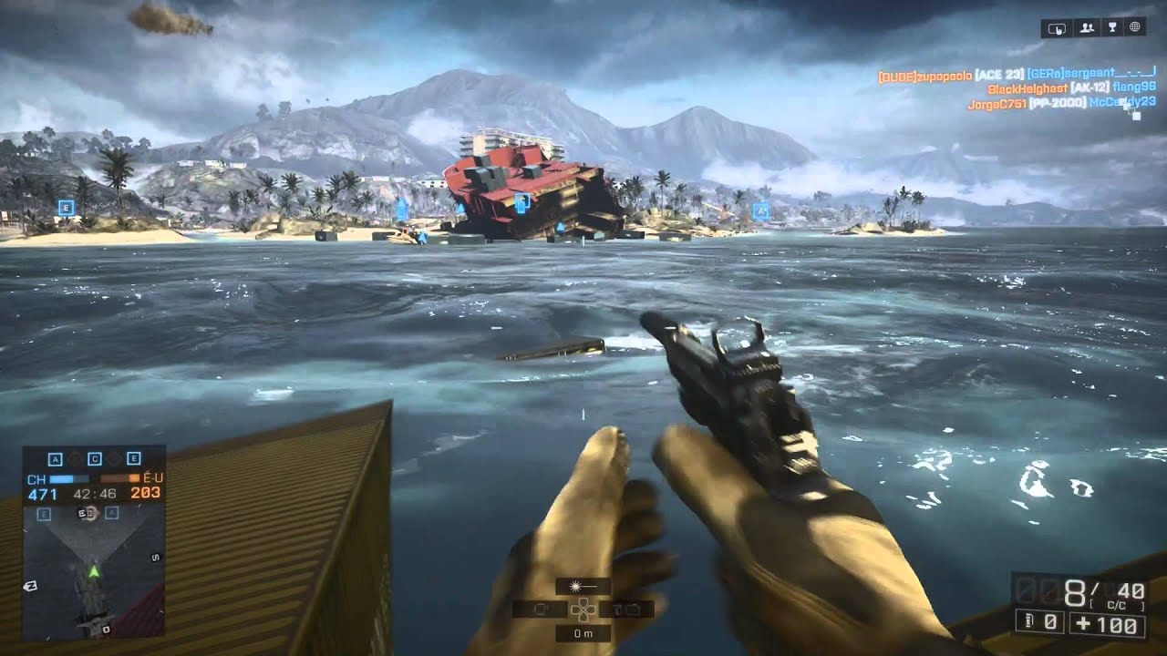 Battlefield 4 - Compilation délire sur ps4 avec kajato et SopmoX!