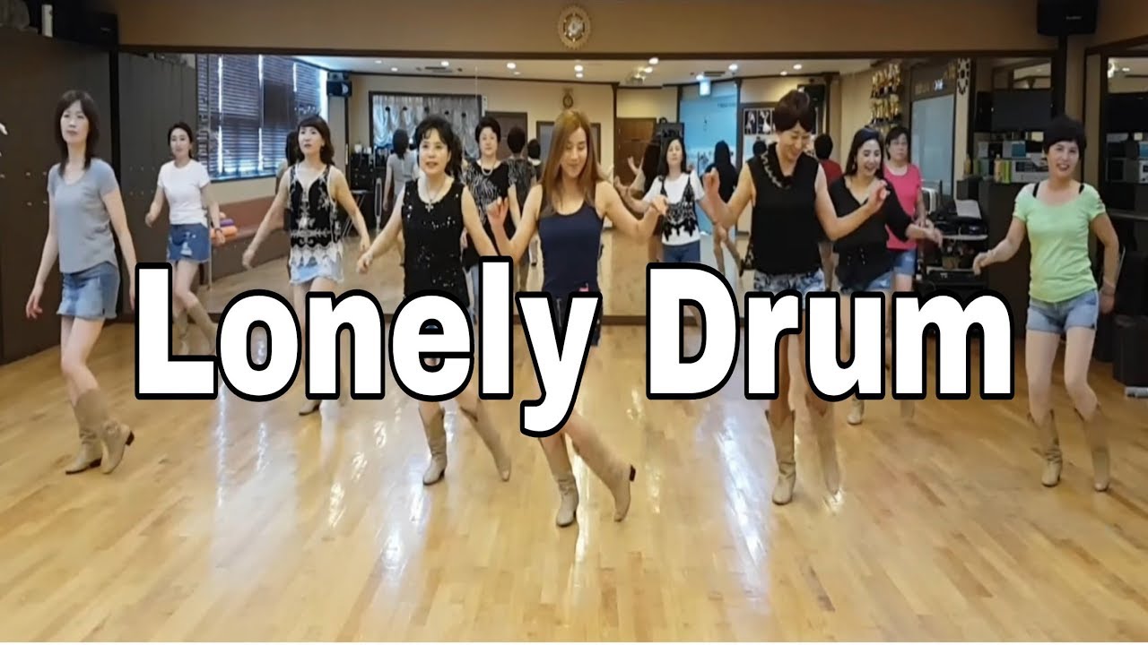 Lonely Drum Line Dance  (Improver) Darren Mitchell