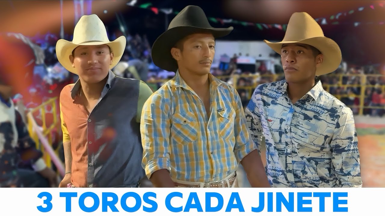 GARROBO , LEYENDA y LLAVERO montando 3 TOROS en una misma NOCHE en Tlanipatla Gro 2026