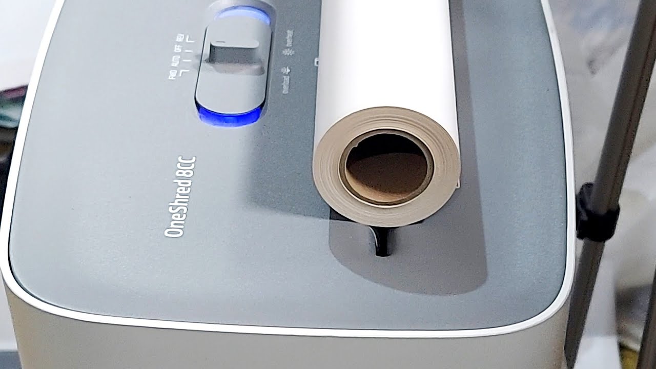 Shredding A Roll of Paper Continuously!