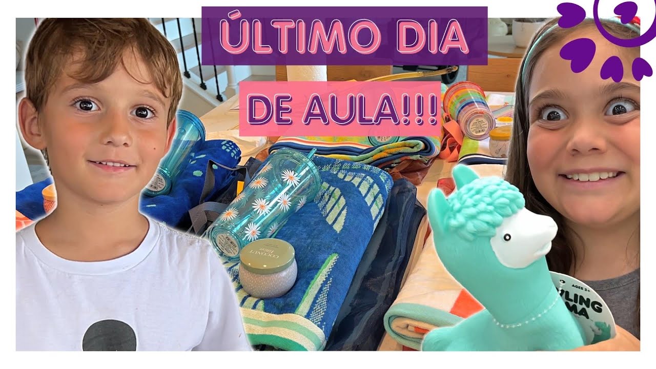 ÚLTIMO DIA DE AULA DA VICTORIA E DO HENRIQUE EM ORLANDO ESTADOS UNIDOS - FLÁVIA CALINA