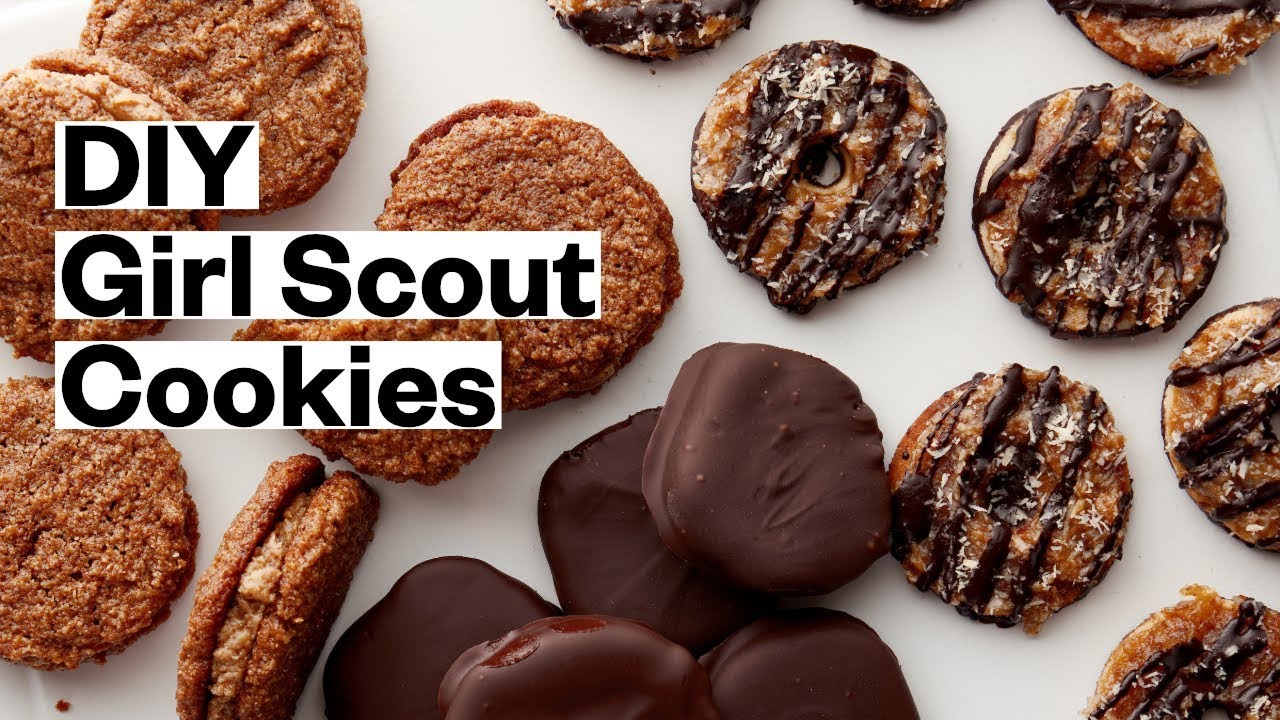 DIY Girl Scout Cookies: Thin Mints, Samoas, Do-Si-Dos (Keto, Paleo, Vegan, Gluten-Free)