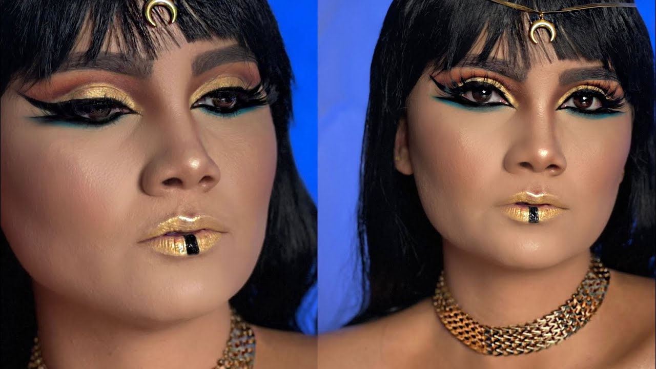 Cleopatra Halloween Makeup Look