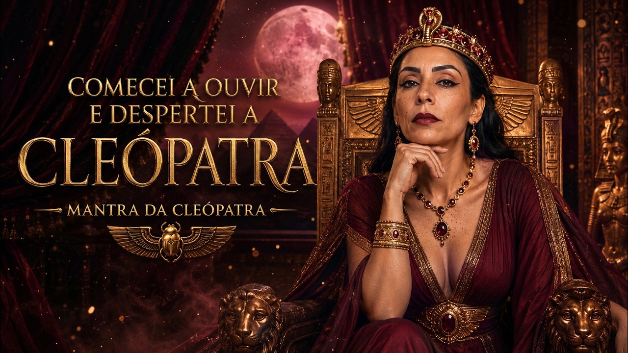 🌟 Mantra da Cleópatra | Ative o Arquétipo da Mulher Magnética, Sedutora e Poderosa 👑✨