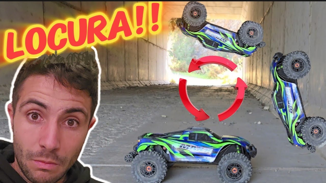 ¿CÓMO SE DISFRUTA TU COCHE RC? ( RUTA con  TRAXXAS MAX) CRASH...