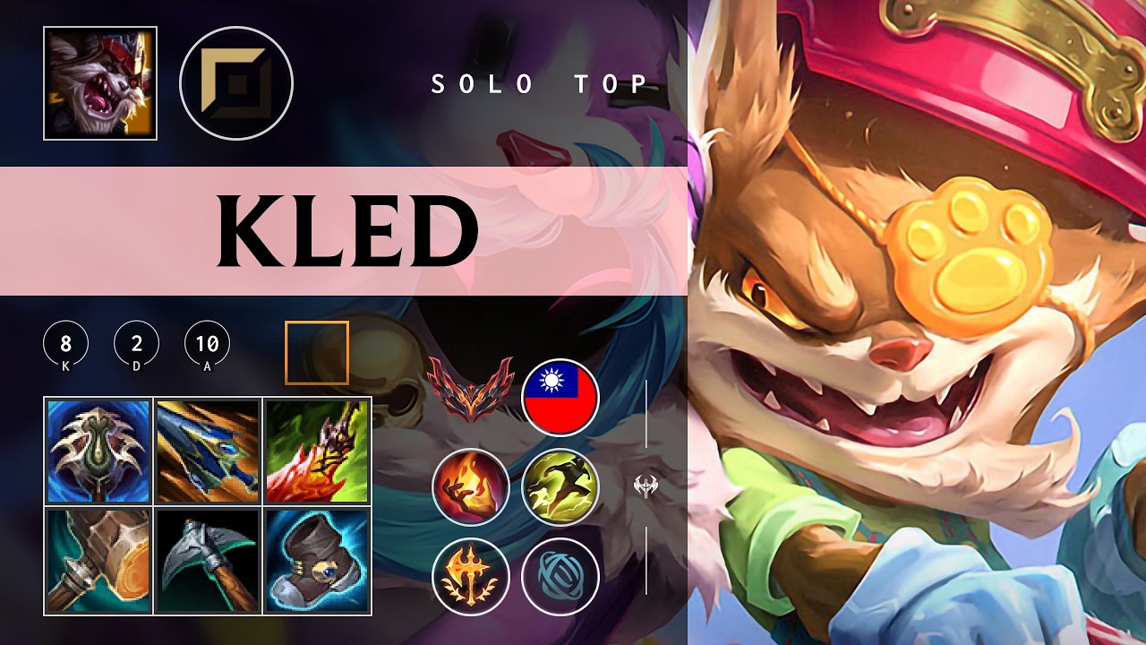 Kled Top vs Riven - TW Grandmaster Patch 26.03
