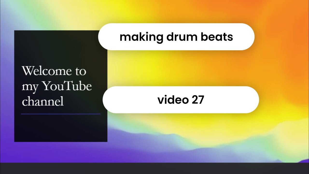 #behindthescenes of #bandab part 7 - making drum beats