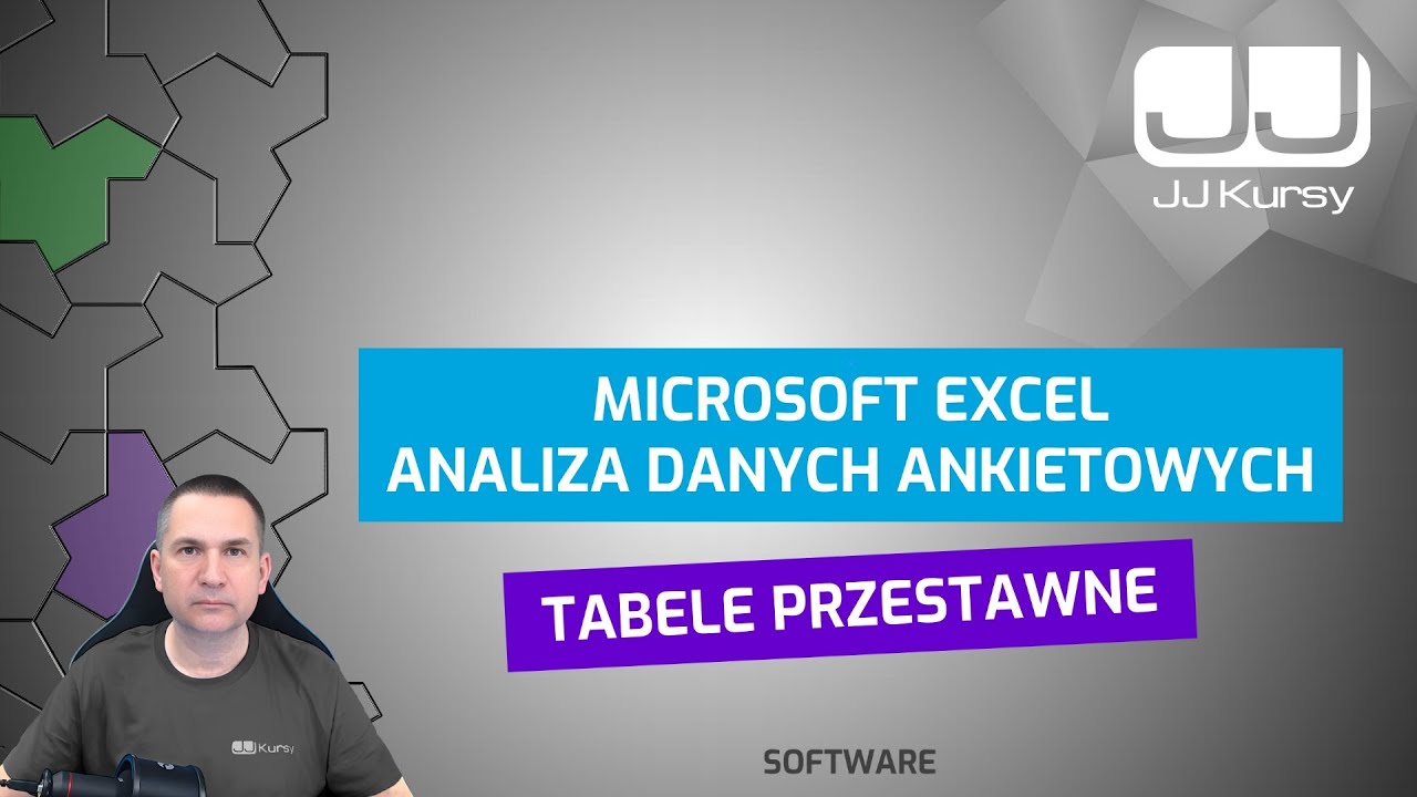 Microsoft Excel - analiza danych ankietowych z zastosowaniem tabel przestawnych