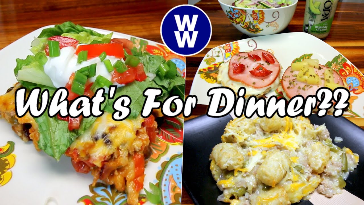 What's For Dinner? #11 | Easy Family Friendly WW Meals | Weight Watchers ENGLISH MUFFIN PIZZAS🍕