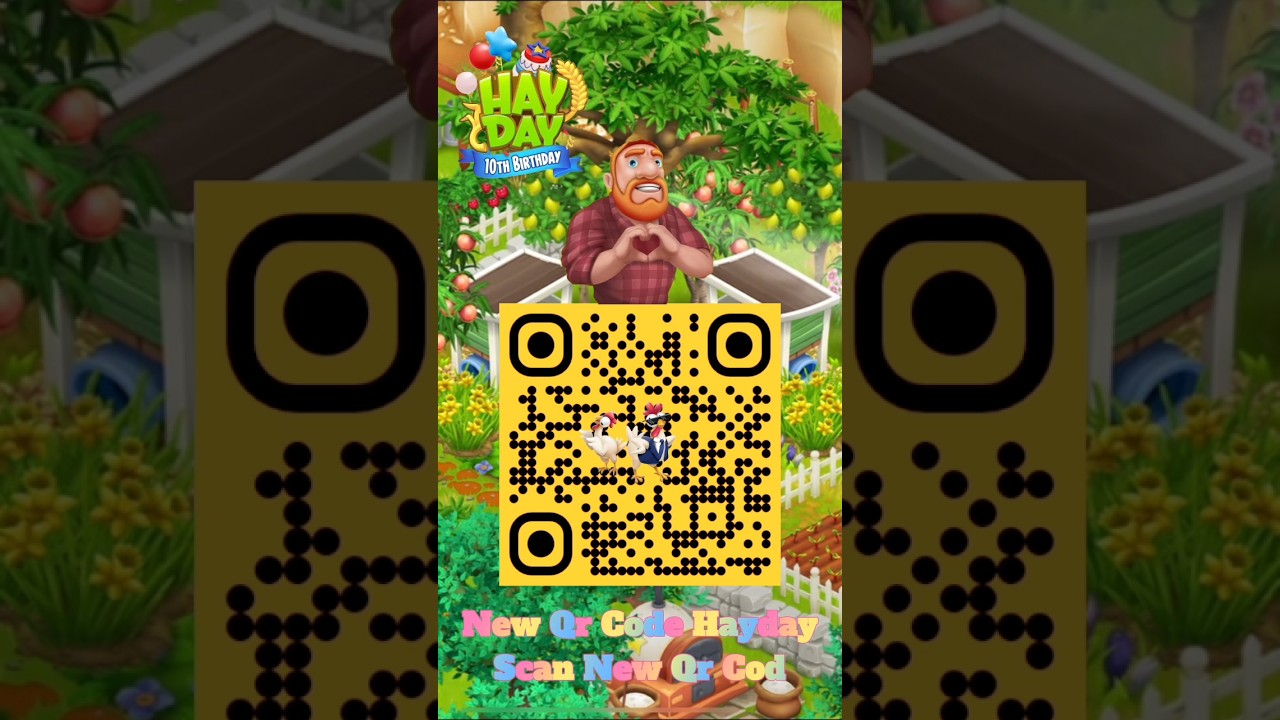 Hay Day QR Codes Today 💎 Free Diamonds & Rewards (Updated 2025)