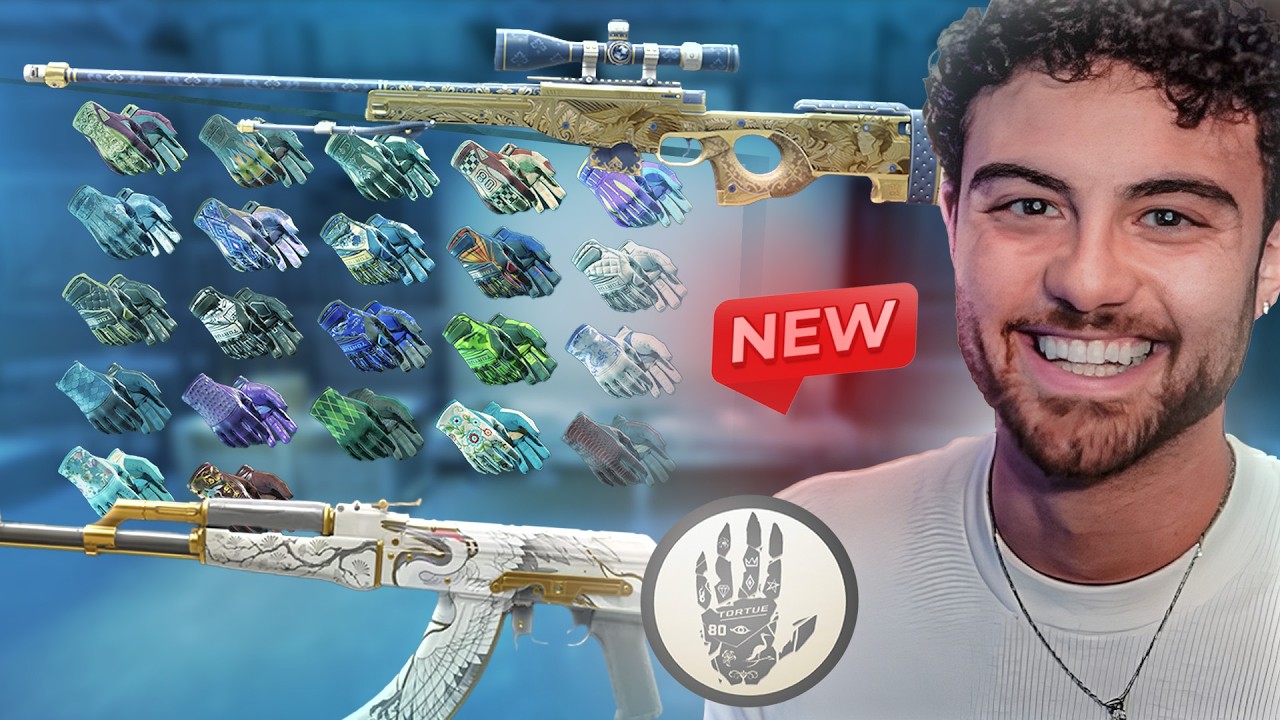 22 NOVAS LUVAS E SKINS NO CS2 (ATUALIZAÇÃO GIGANTE)