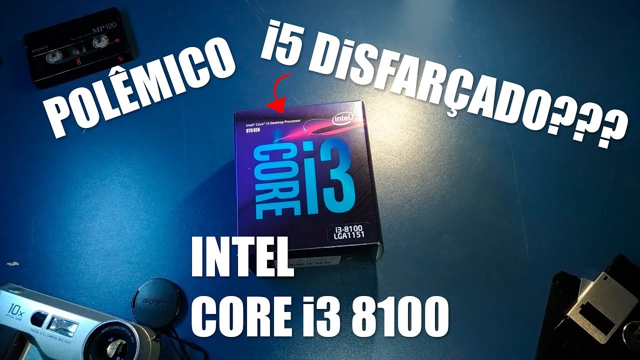 POLÊÊMICO - Unboxing Intel Core i3 8100