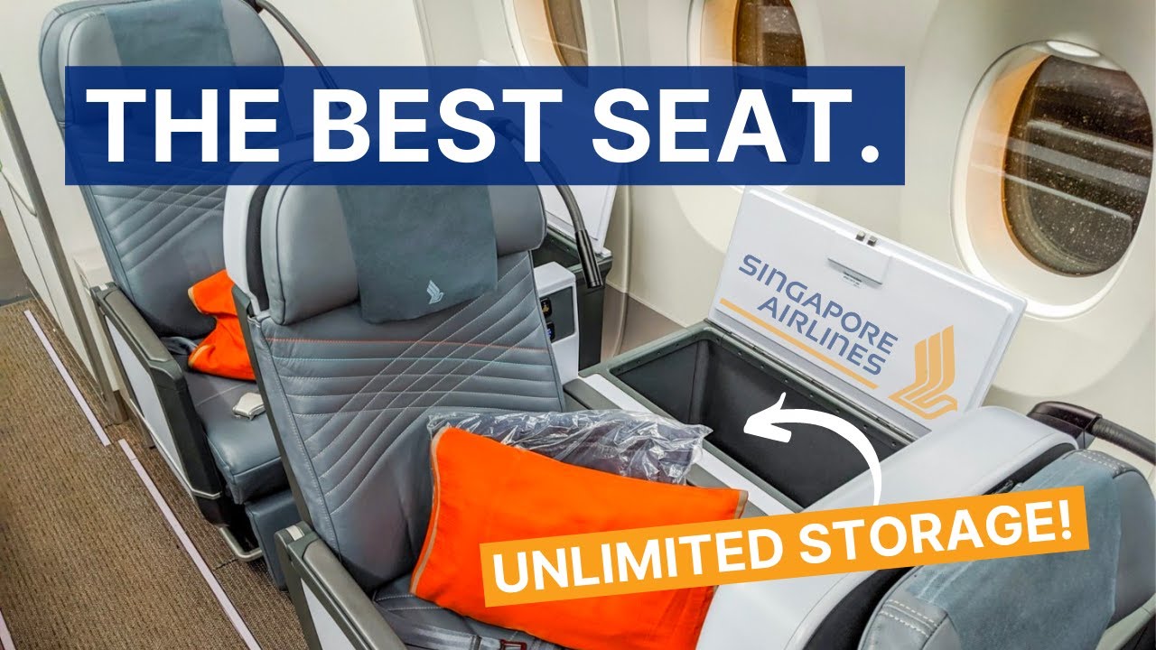 THE BEST PREMIUM ECONOMY SEAT EVER on the World's Longest Flight | Singapore Airlines | JFK-SIN