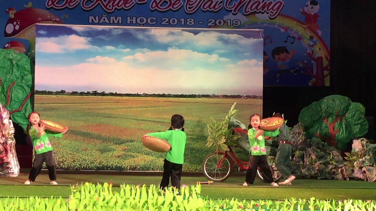 Thi năng khiếu của các bé MN Thạch Thành - Hội thi “Bé khoẻ bé tài năng” cấp tỉnh - TH 2019