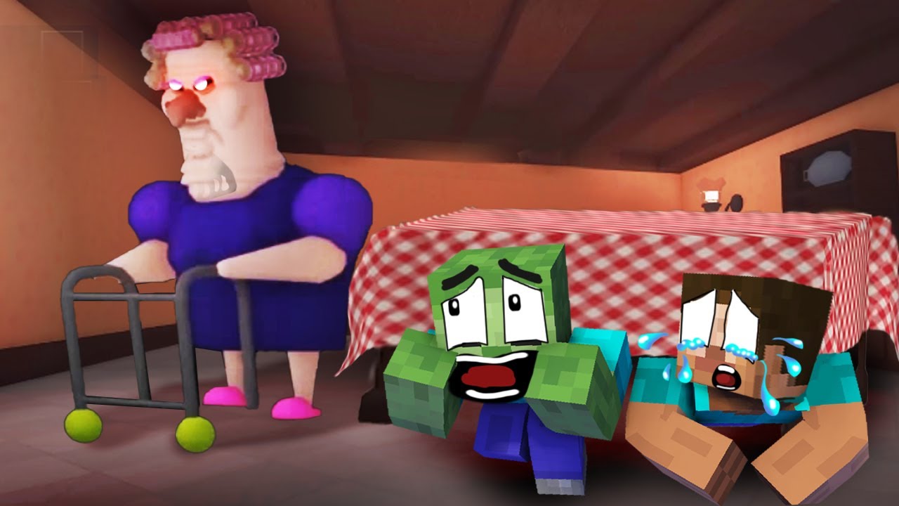 ESCAPE GRUMPY GRAN HORROR ( Scary Obby )