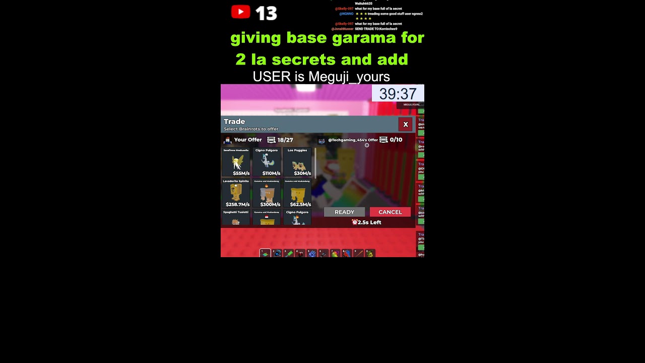 🔴Trade/Duel With My subscriber 🔥🔥