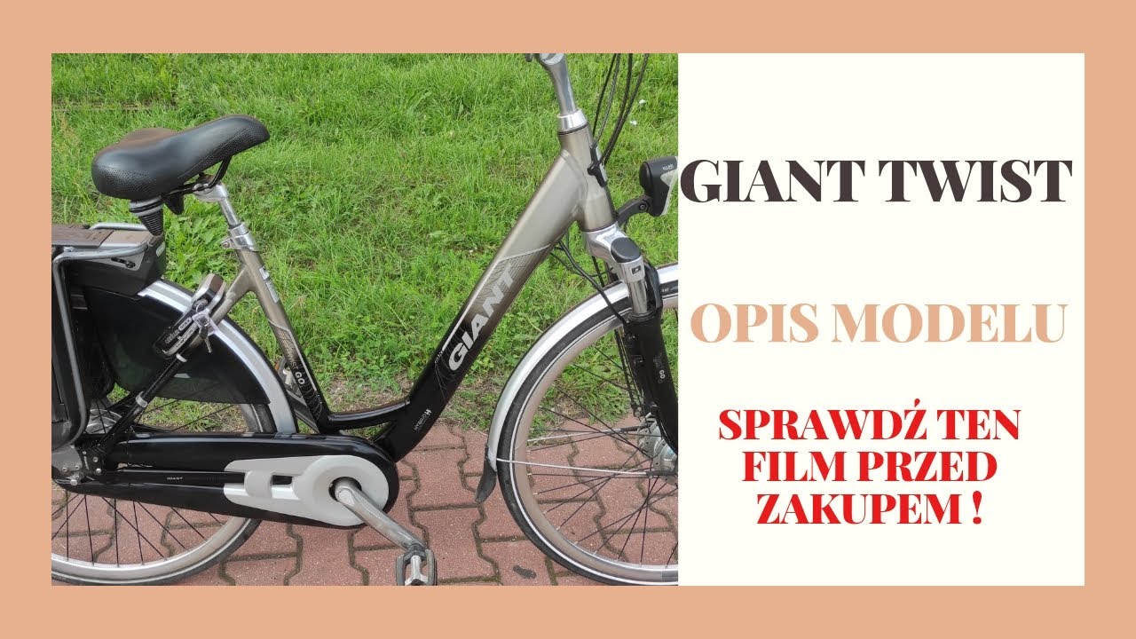 Rower elektryczny GIANT TWIST / GO DOUBLE HYBRID/ wady, zalety/ szybka wideo recenzja❗