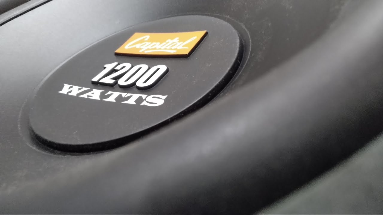 capital 12 inch sub woofer 1200 watts sound test