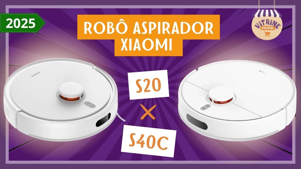 [NOVO] Robô Aspirador XIAOMI S40C x Robô Aspirador XIAOMI S20! Comparativo Completo! O que melhorou?