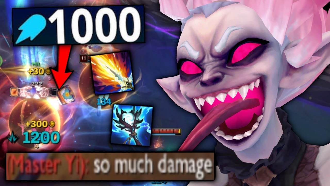 NAJLEPSZY TROLL BUILD W LEAGUE OF LEGENDS