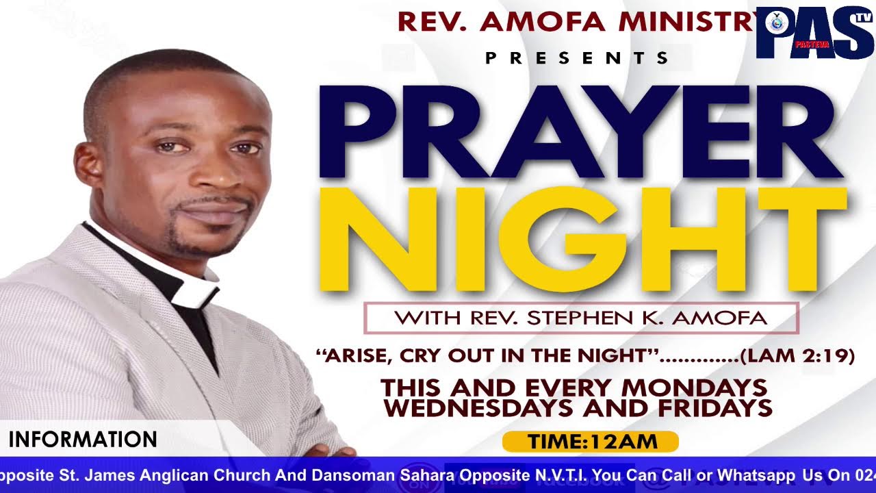PRAYER NIGHT  (Those Who Trust in God)
